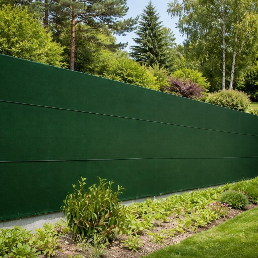 Promo! Nieuwe rol 2x50m Duranet zichtdoek, afschermnet groen, Jardin & Terrasse, Écrans de jardin, Neuf, Enlèvement