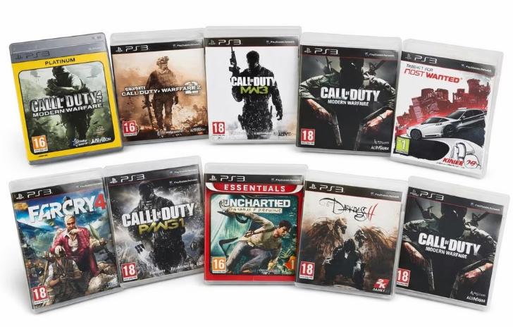 PlayStation 3 spelencollectie, Enlèvement, Utilisé