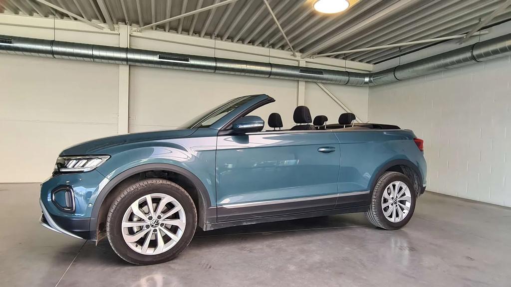 Volkswagen T-Roc T-Roc Cabriolet 1.5 TSI - LED - NAVI -ACC-A, 4 zetels, Stof, 4 cilinders, Cabriolet