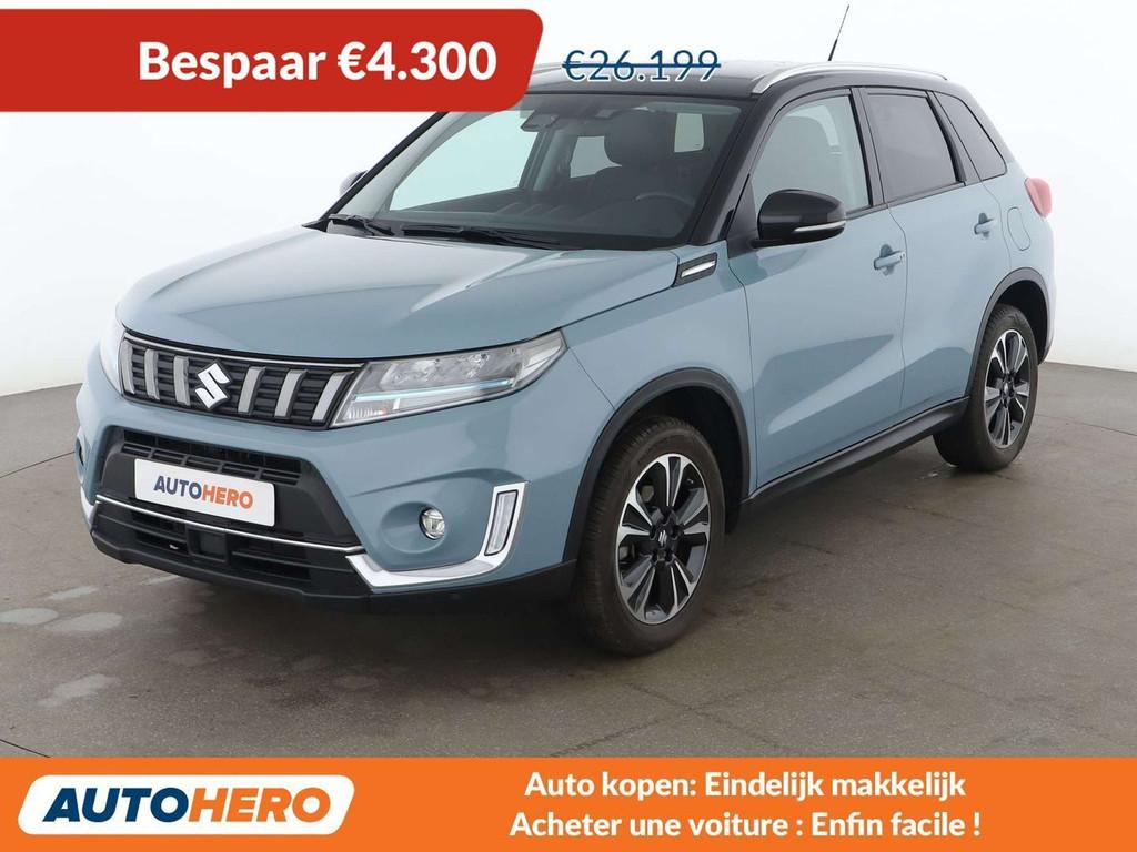 Suzuki Vitara 1.5 Dualjet Hybrid Comfort+ 4x4 (bj 2024), Auto's, Automaat, Gebruikt, Alcantara, USB