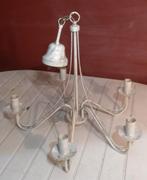 LUSTRE BOUGIE MODERNE 5 BRANCHES, Enlèvement, Comme neuf, Métal, Moderne