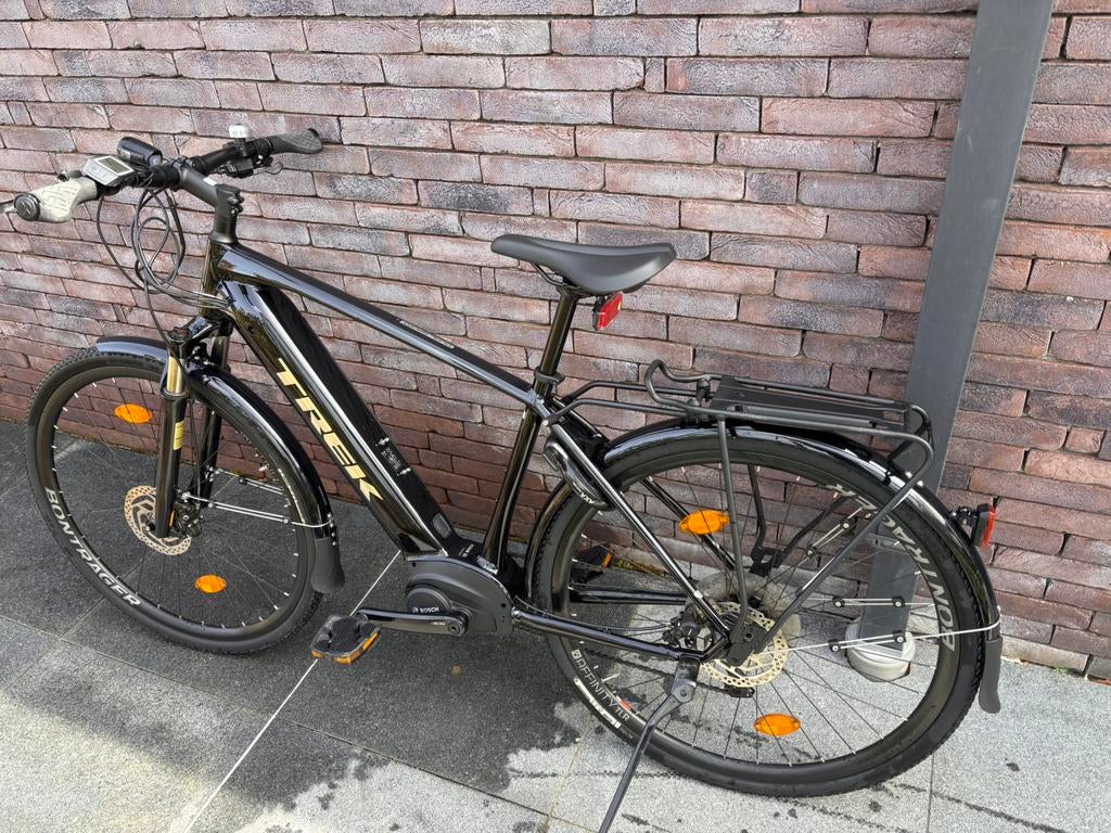Electrische fiets TREK DUAL SPORT +L BLACK, Enlèvement, Comme neuf, 28 pouces, Suspension