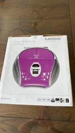Draagbare Stereo FM Radio met cd speler Lenco, Audio, Tv en Foto, Cd-spelers, Ophalen, Zo goed als nieuw