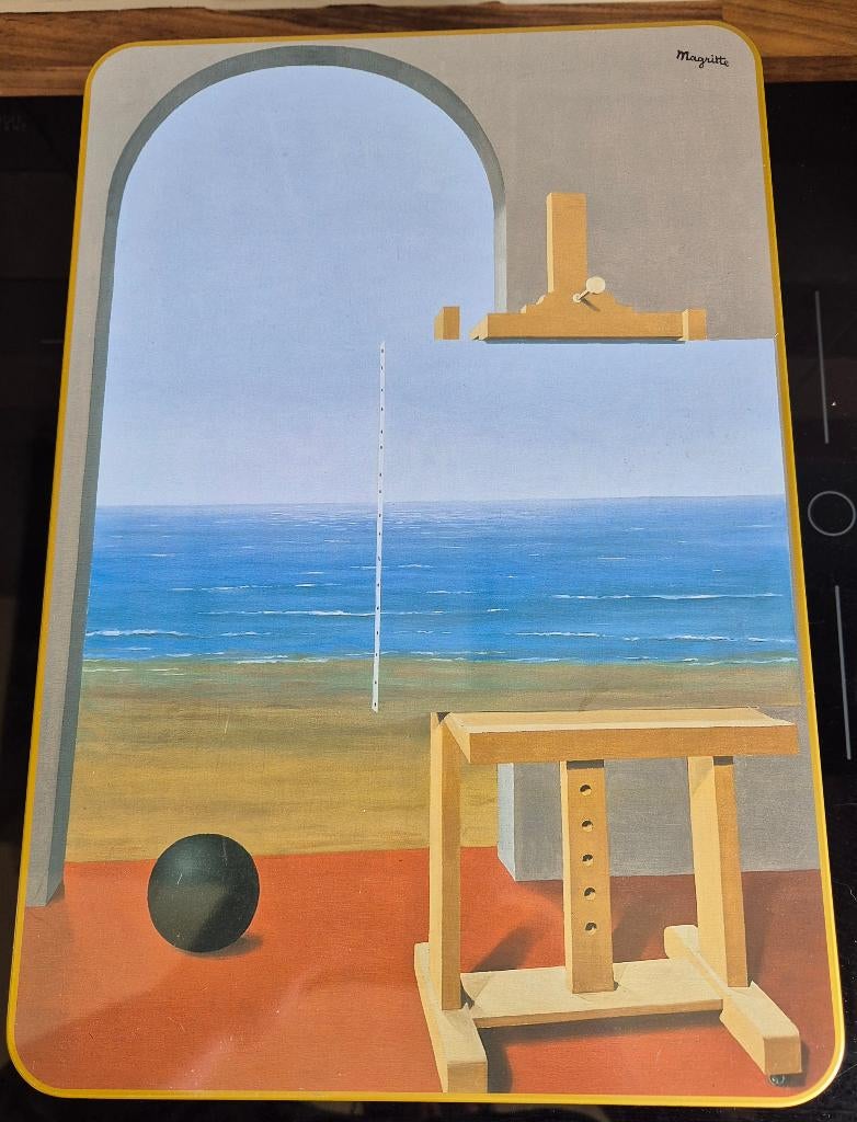 Jules Destrooper Blikken doos René Magritte, Verzamelen, Ophalen of Verzenden, Zo goed als nieuw, Overige merken