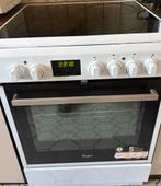 Whirlpool fornuis met oven – keramische kookplaat, Elektronische apparatuur, Fornuizen, Ophalen, Zo goed als nieuw