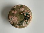 brocante art nouveau doosje met stof, Antiek en Kunst, Ophalen of Verzenden