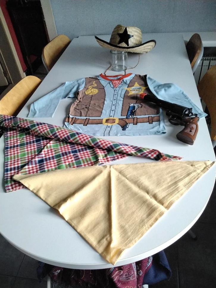 Sheriff kostuumset voor kinderen - T. 5-6 jaar, Kinderen en Baby's, Carnavalskleding en Verkleedspullen, Gebruikt, Jongen of Meisje