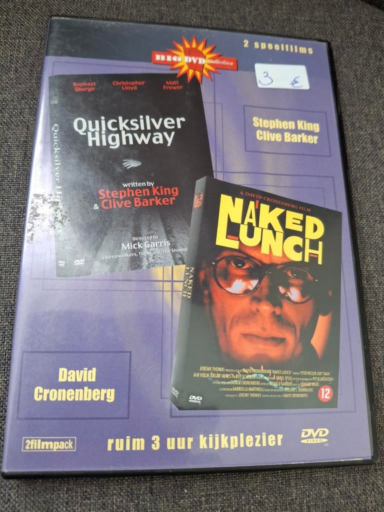 Quicksilver highway + naked lunch, Ophalen of Verzenden