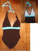 Maillot de bain 38 natation piscine vacances, Enlèvement ou Envoi, Comme neuf, Brun, Maillot de bain