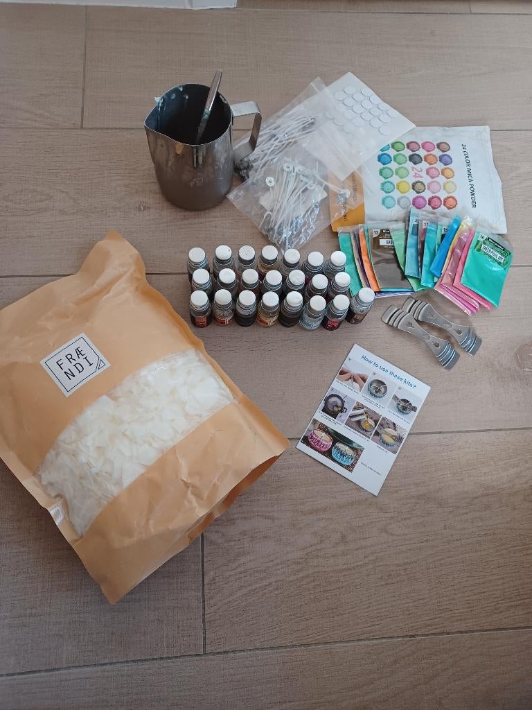 Kaarsen maken set, Ophalen of Verzenden, Gebruikt, Overige typen