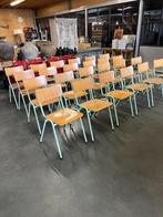 24 chaises d'école industrielles/vintage très belles, Maison & Meubles, Chaises, Autres couleurs, Enlèvement, Industrieel/Vintage