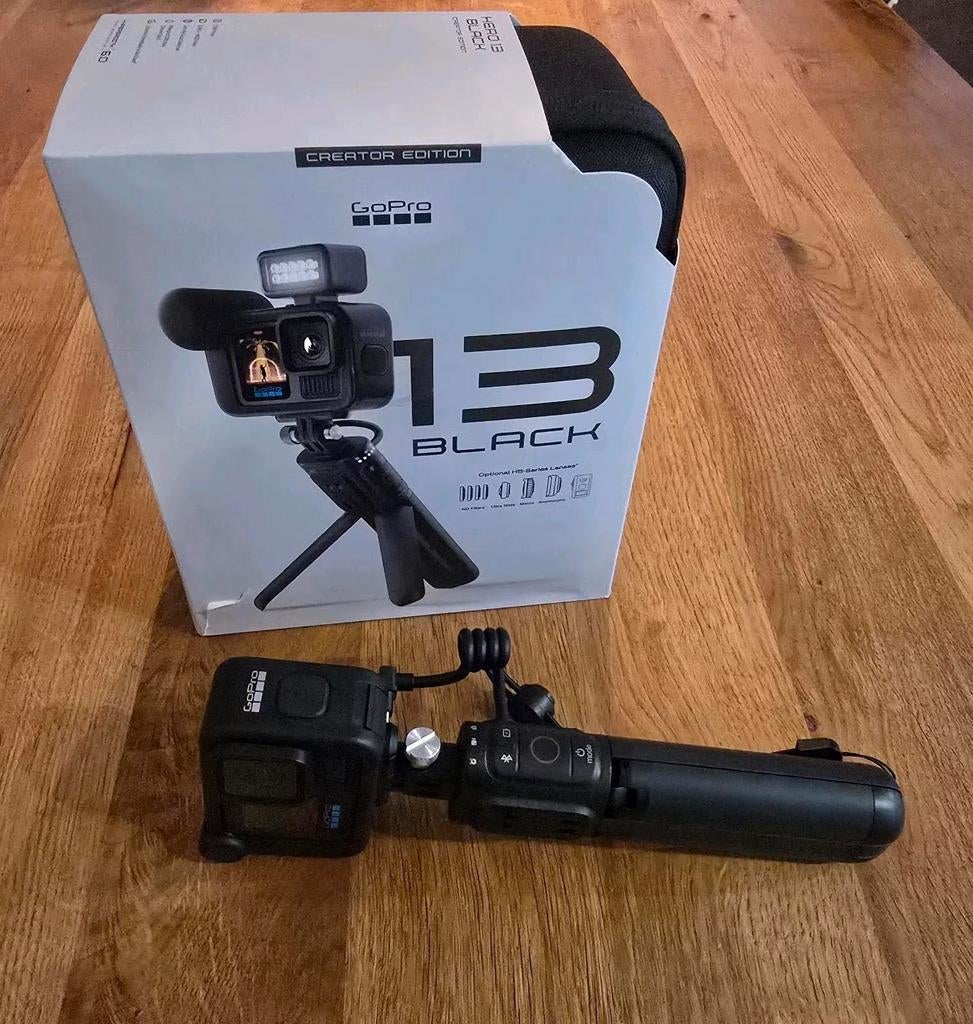 GoPro Hero 13 Black
Creator Edition., Enlèvement ou Envoi, Caméra