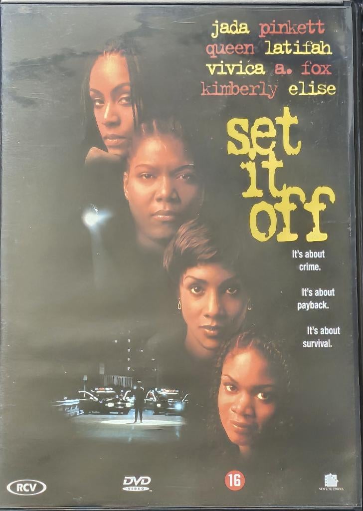 *Set it Off (1996), CD & DVD, DVD | Action, Enlèvement ou Envoi, Comme neuf, Action