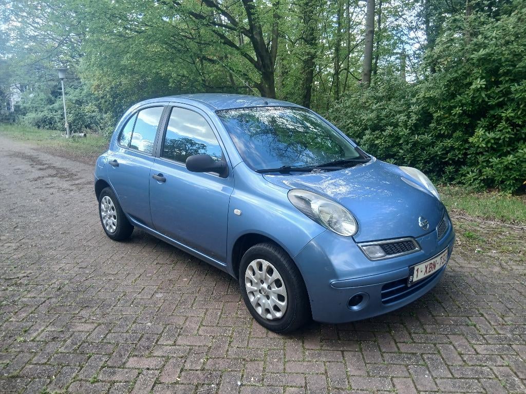 Nissan Micra, 4 cilinders, Blauw, Micra, 5 deurs