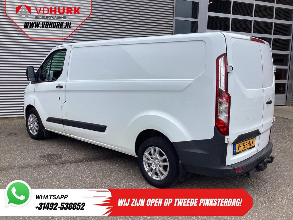 Ford Transit Custom 2.2 TDCI 125 pk L2 EXPORT 2.8t Trekverm., 197 g/km, Wit, Bedrijf, Ford