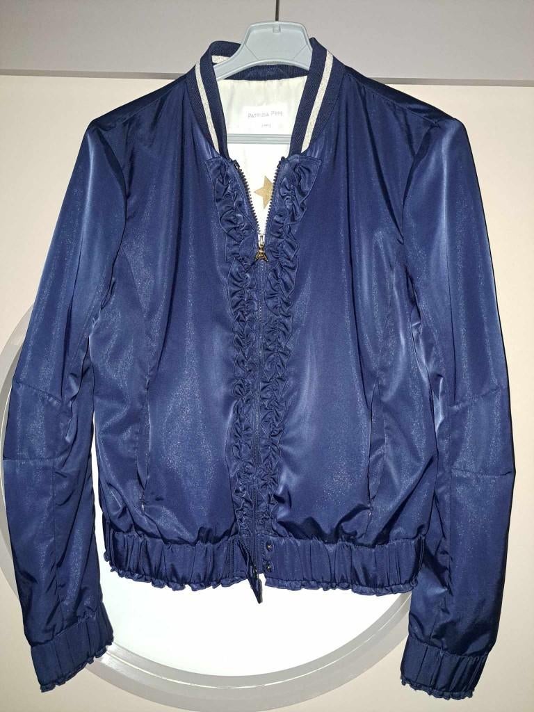 Jasje, sportief, bomberjack, Patrizia Pepe, 40, Maat 38/40 (M), Blauw, Ophalen of Verzenden, Zo goed als nieuw