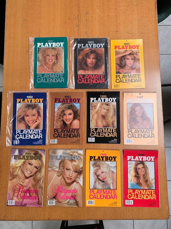 Playboy Calender -Vintage-(11), Verzamelen, Posters, Zo goed als nieuw, Ophalen of Verzenden