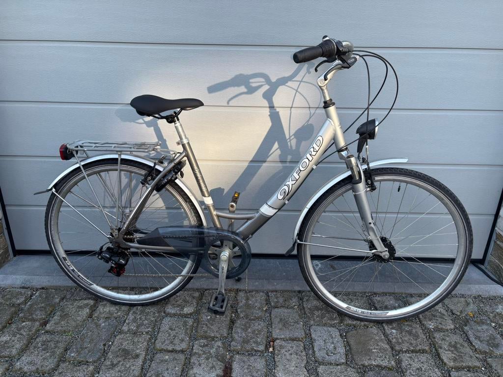 Oxford damesfiets – 28 inch – 7 versnellingen – in orde, Ophalen, Zo goed als nieuw, Overige merken, Versnellingen