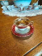 Tasse à café en porcelaine vintage avec soucoupe, Enlèvement ou Envoi