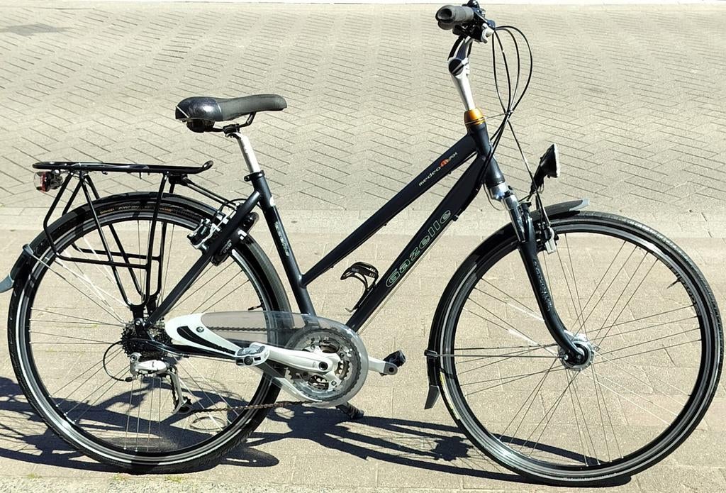 PRACHTIGE Damesfiets Gazelle Medeo Max Trekking als NIEUW, Ophalen, 28 inch, Velgrem, 47 tot 50 cm