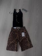 Short bermuda leopard., Kleding | Dames, Bruin, Nieuw, Ophalen of Verzenden, Maat 34 (XS) of kleiner