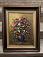 Bloemenschilderij, Ophalen