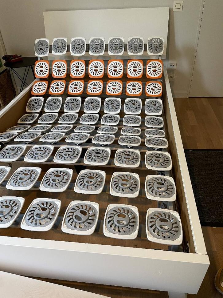 lit électrique, Maison & Meubles, Chambre à coucher | Lits, Comme neuf, Queen size, 120 cm, 200 cm, Blanc, Réglable, Enlèvement