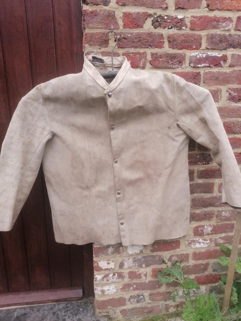 Veste soudeur en cuir, Bricolage & Construction