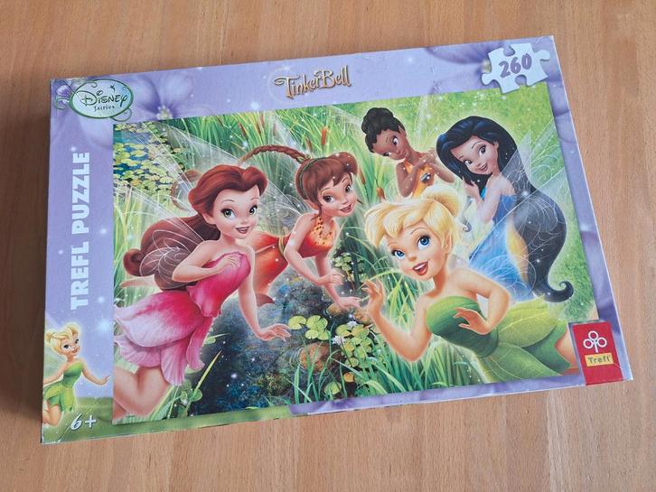 ✪ Puzzel Tinkerbell Disney - 260st, Kinderen en Baby's, Speelgoed | Kinderpuzzels, Gebruikt, Meer dan 50 stukjes, Ophalen of Verzenden