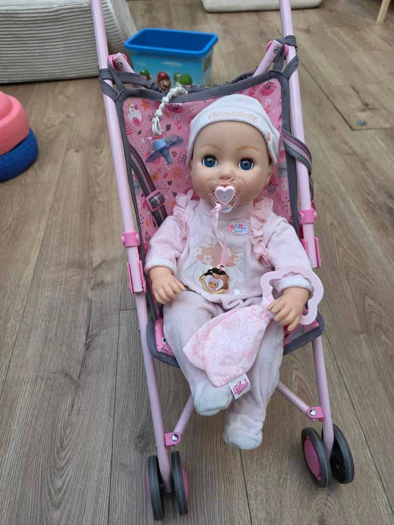 Baby born annabelle, Ophalen