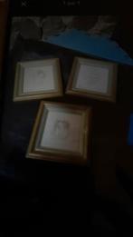 3 cadres. Fusain, Enlèvement ou Envoi