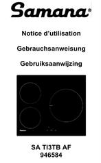 Plaque Induction Samana - 3 foyers - Made in France
​Descrip, Electroménager, Induction