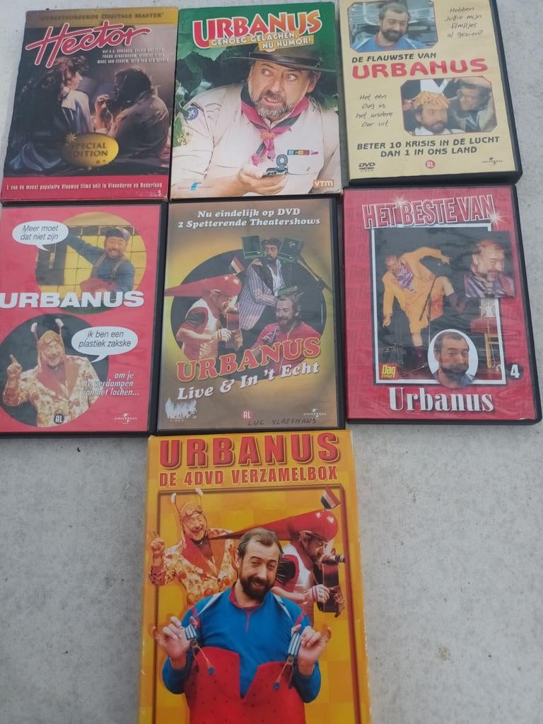 Lot urbanus 10 dvd´s, Enlèvement ou Envoi