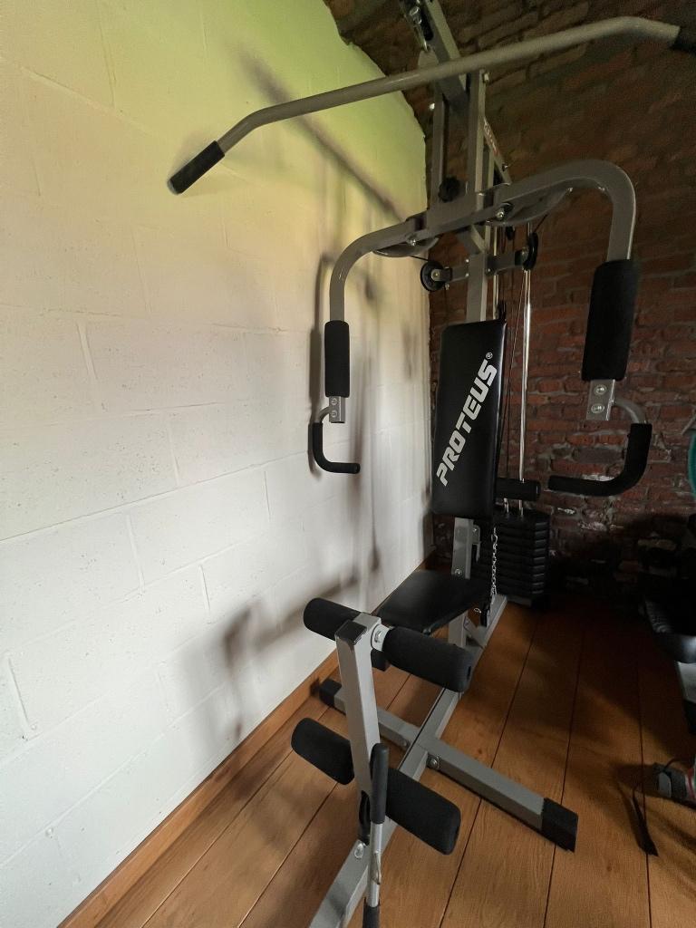 Machine musculation Proteus, Sports & Fitness, Équipement de fitness, Enlèvement, Comme neuf, Bras, Autres types