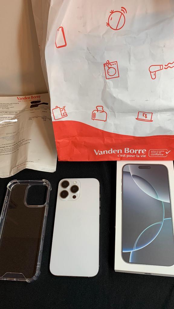 iPhone 16 pro max COMME NEUF 512 GB, Télécoms, Téléphonie mobile | Apple iPhone, Comme neuf, 512 GB, Sans abonnement, iPhone 16 Pro Max