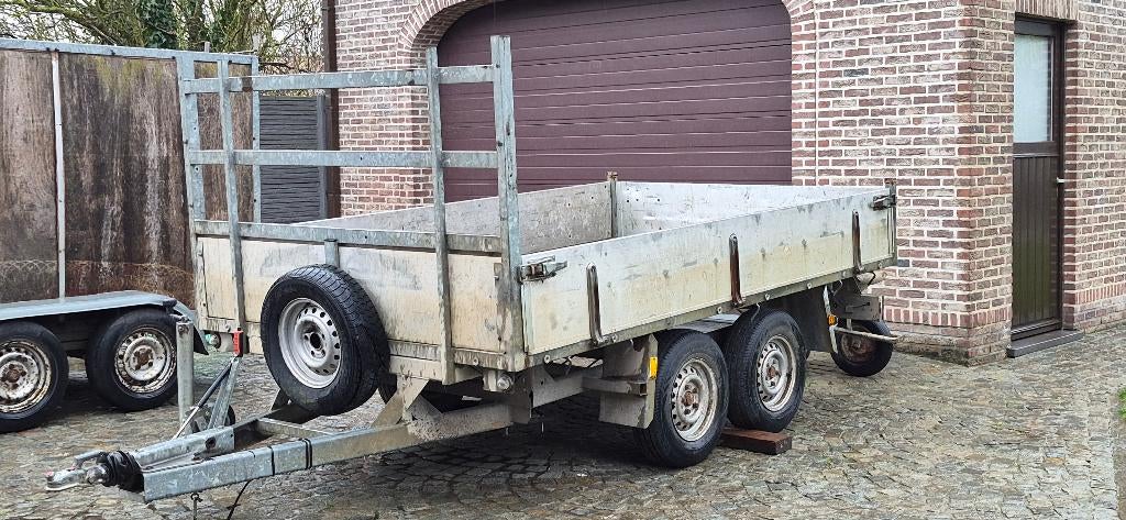 Aanhangwagen geremd, Auto diversen, Aanhangers en Bagagewagens, Ophalen, Gebruikt