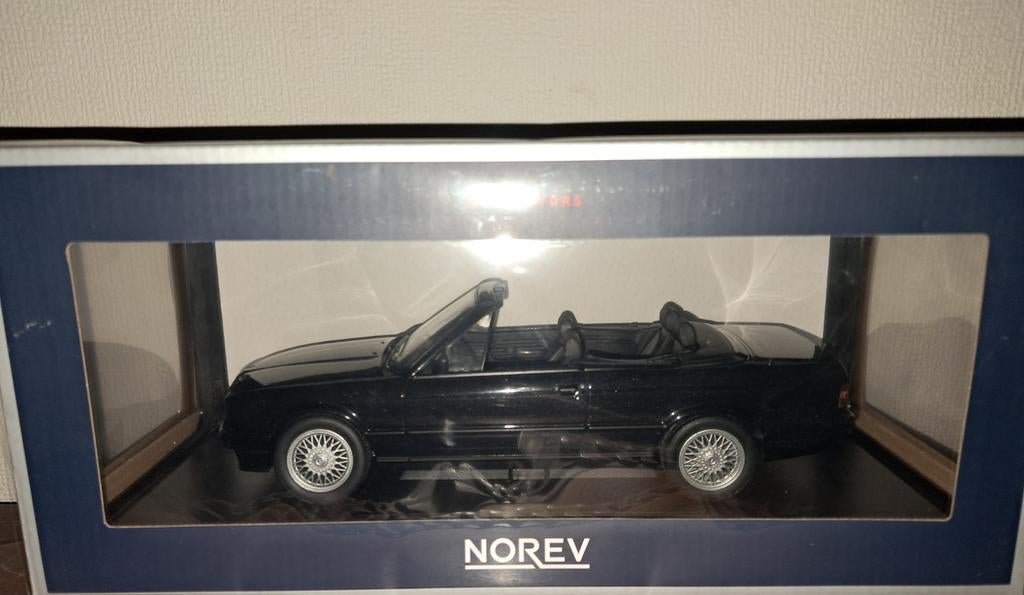 Bmw E30 325i Cabrio, Ophalen of Verzenden, Norev