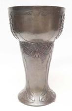Tinnen Beker - Jugendstil - Hugo Leven., Antiek en Kunst, Ophalen of Verzenden