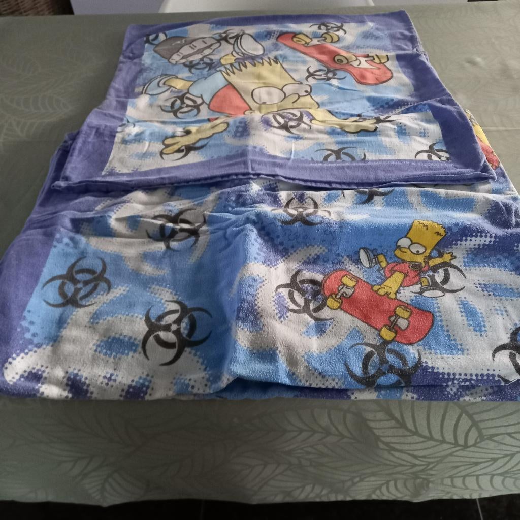 dekbedovertrek, Maison & Meubles, Chambre à coucher | Linge de lit, Enlèvement, Utilisé, Une personne, Housse de couette