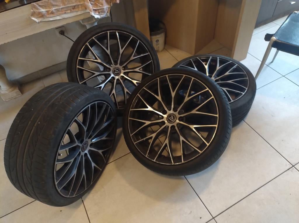 Honda Civic 19 Inch Velgen-Sportvelgen-Hier En Daar Wat Besc, Particulier, Te koop, Civic