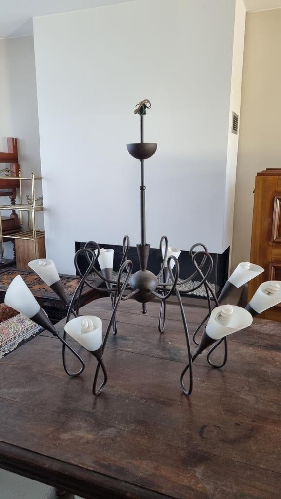 Luster, Huis en Inrichting, Lampen | Kroonluchters, Ophalen