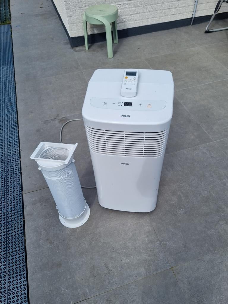 Mobile airco, Ophalen