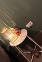 Deux tables de chevets ou tables d’appoint blanc, Maison & Meubles, Enlèvement, Comme neuf