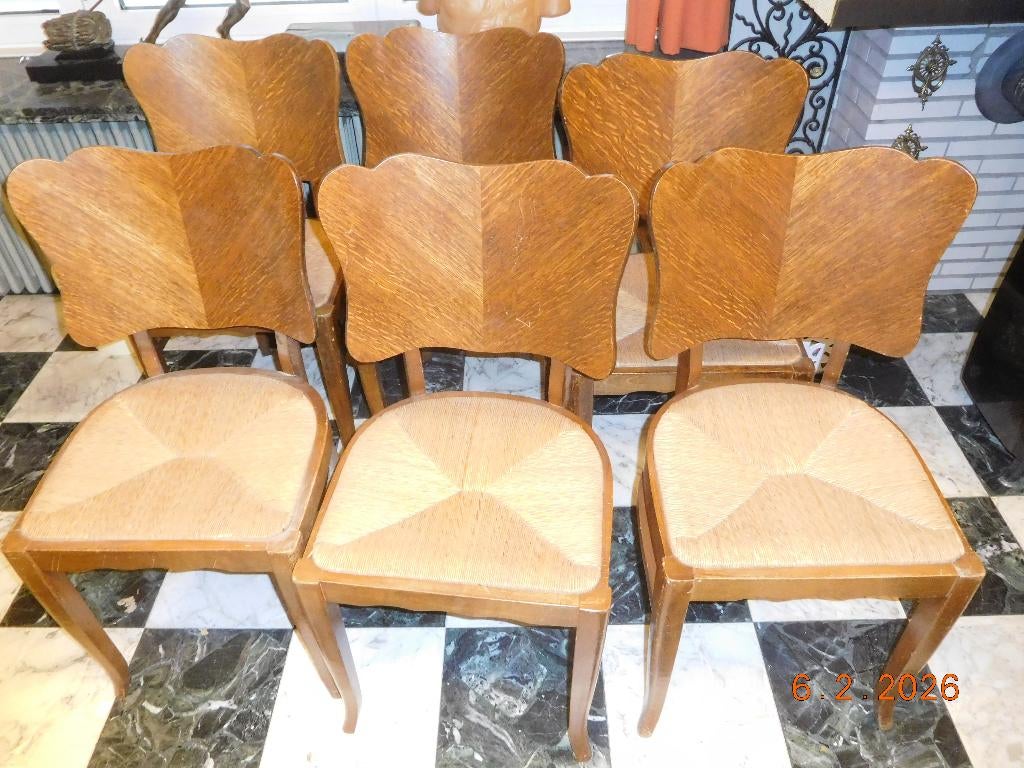 chaises, Enlèvement, Utilisé, Brun