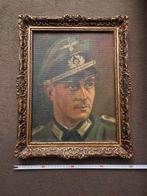 Peinture réelle d'un soldat de la Wehrmacht de la Seconde Gu, Antiquités & Art, Enlèvement ou Envoi