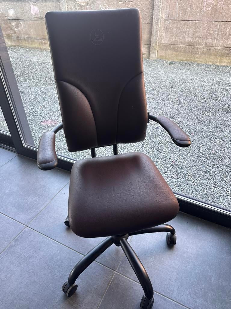 Ergonomische Spinalis bureaustoel, Maison & Meubles, Chaises de bureau, Utilisé, Chaise de bureau, Brun, Ergonomique, Enlèvement