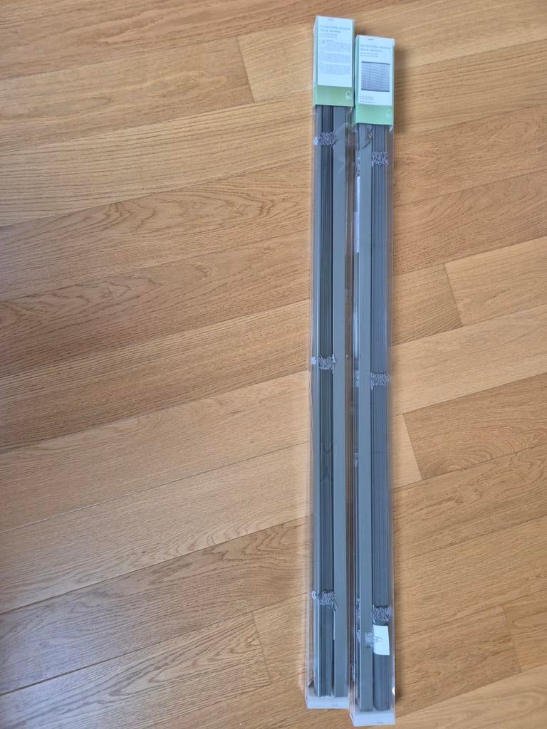 Store vénitien anthracite 120x130 lamelles 25mm neuf, Maison & Meubles, Enlèvement