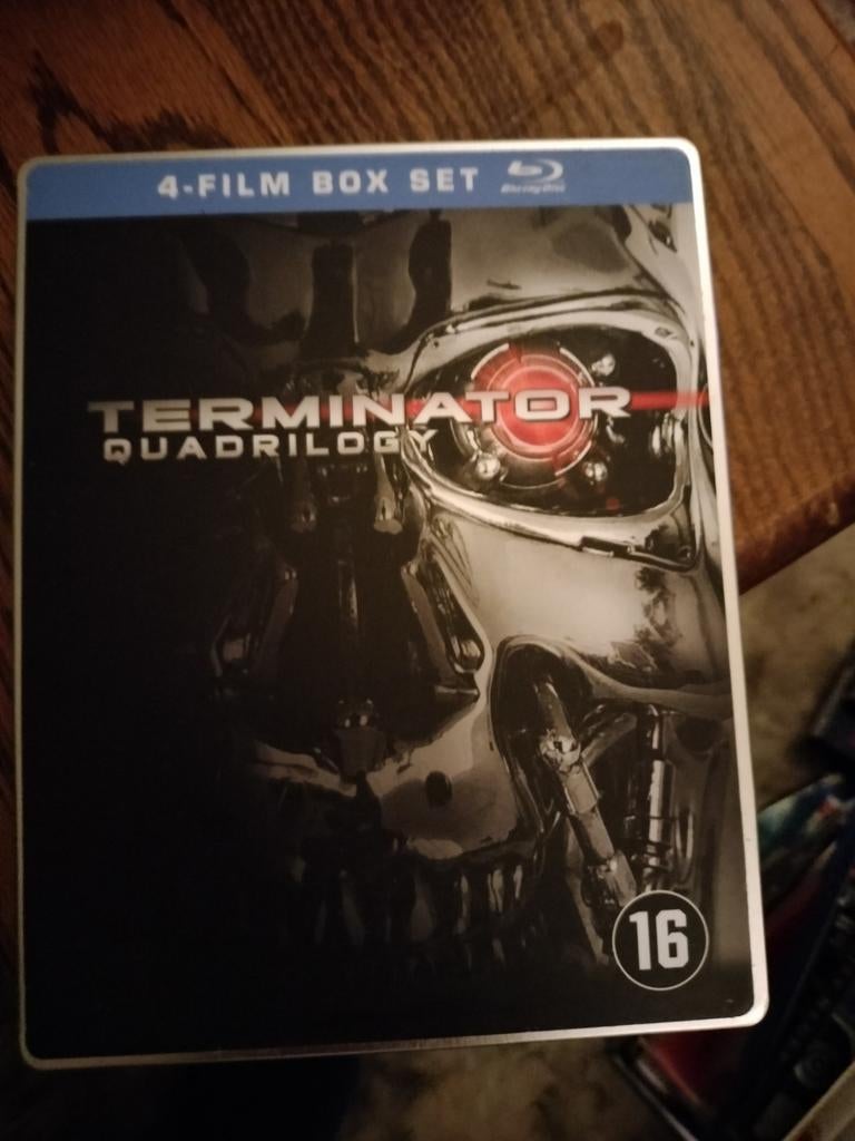 Blu-ray steelbook Terminator collectie 1-4, Cd's en Dvd's, Blu-ray, Verzenden