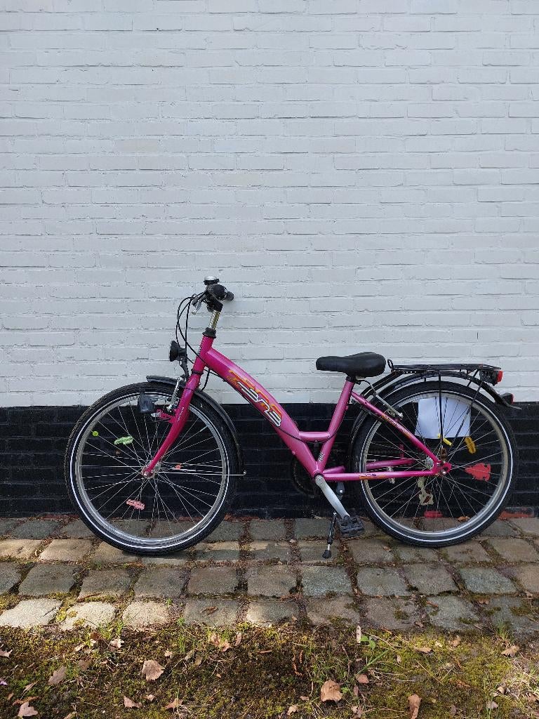 Meisjesfiets 20 inch rijklaar, Frein sur jante, Comme neuf, Vitesses, BNB Bike