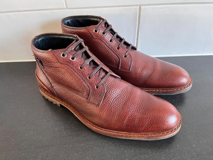 Floris van Bommel herenschoenen maat 6.5/40 weinig gedragen, Vêtements | Hommes, Chaussures, Comme neuf, Chaussures à lacets, Brun